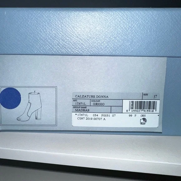 PRADA Calzature Donna Madres boots size 37 (6) - Picture 7 of 7